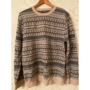 MFH Knits 100% Baby Alpaca Sweater Men’s Large